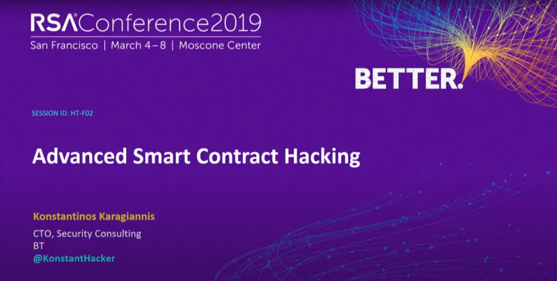 advanced smart contracts hacking